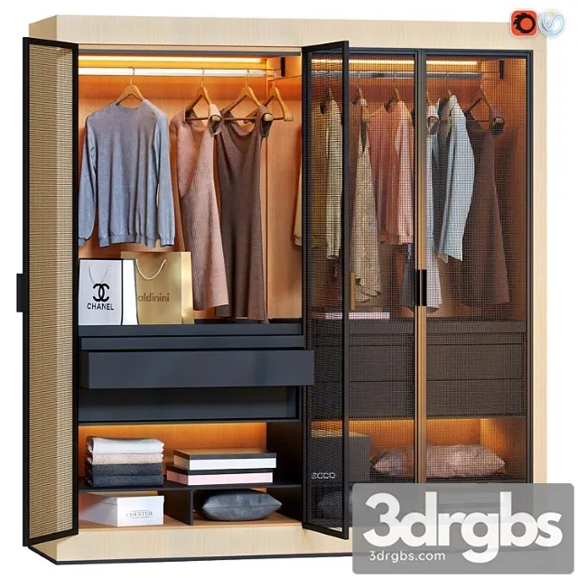 Eracle cupboard 3D Model Free