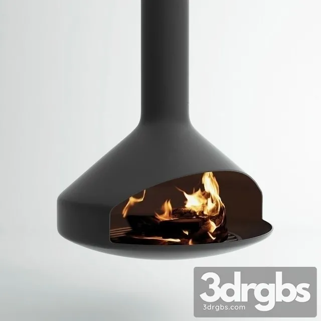 Ergofocus Fireplace 3D Model Free