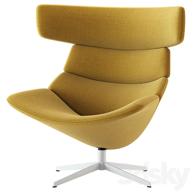 Erik Jorgensen _ Asko High Easy Chair 3DModel