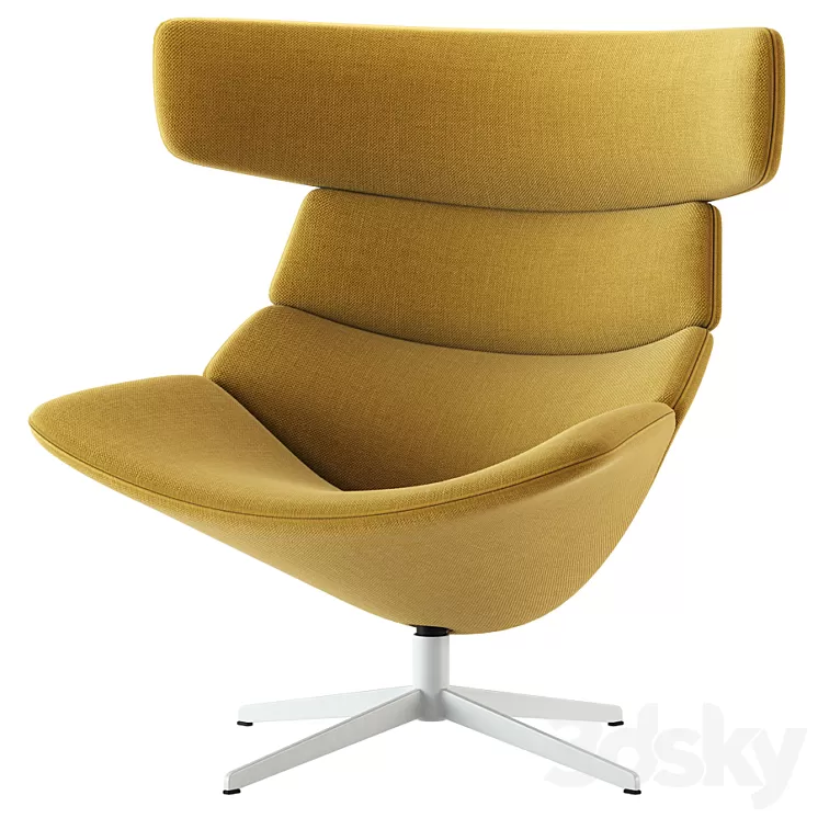 Erik Jorgensen / Asko High Easy Chair 3D Model