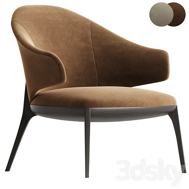 ERIKA Easy chair By HC28 Cosmo Free Download