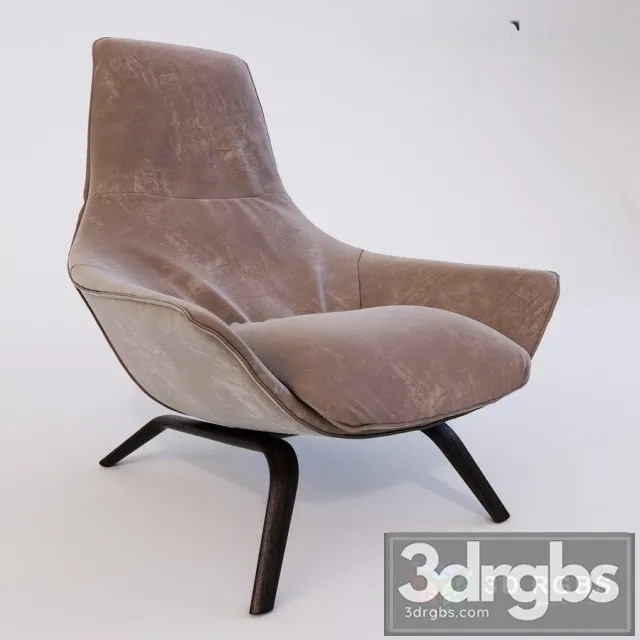 Ermes Armchair 3D Model Free