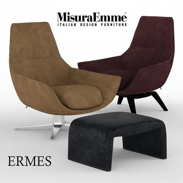 ERMES MAURO LIPPARINI CHAIR 3D Model