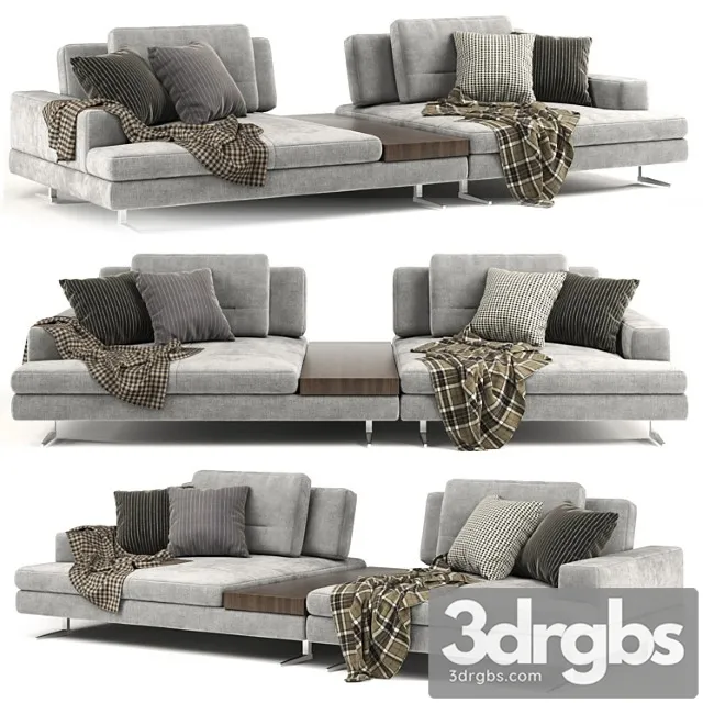 Ermes Sofa By Blanche 02 4 3D Model Free