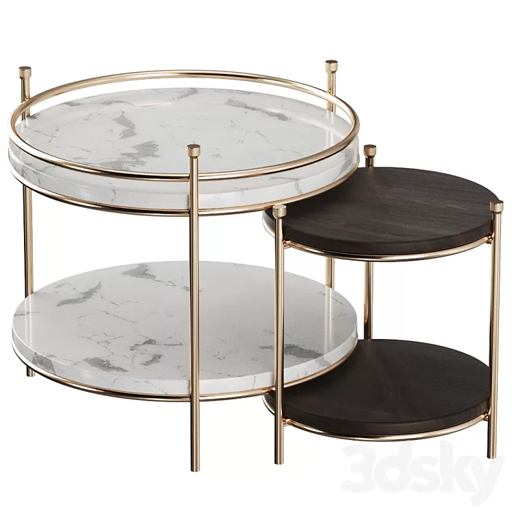 Erni Side Table 3D Model