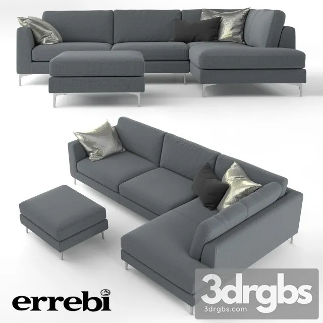 Errebi Iko Sofa 01 3D Model Free