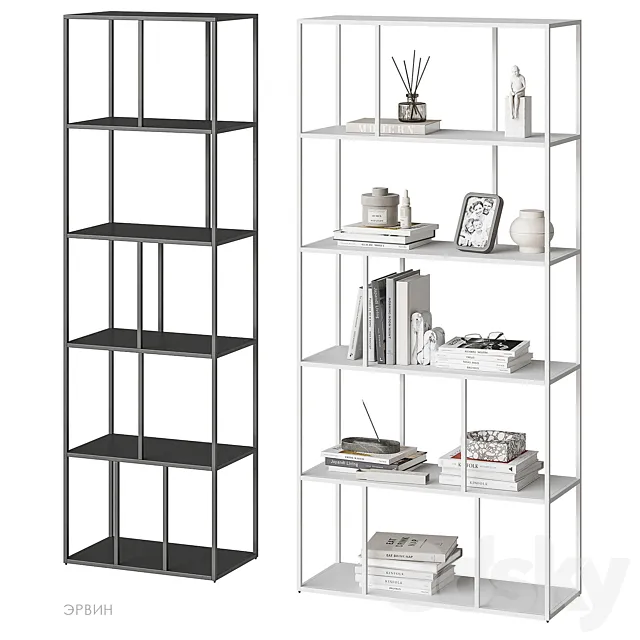 Erwin shelving Divan.ru 3D Model