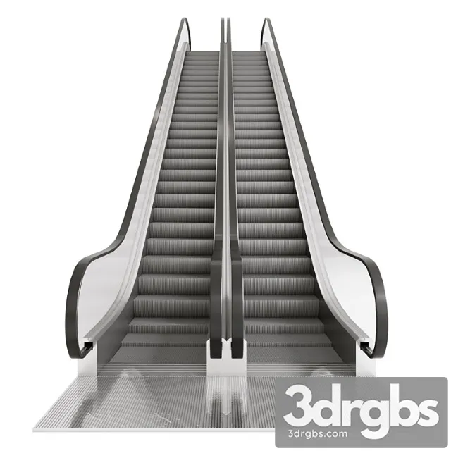 Escalator 2 3D Model Free
