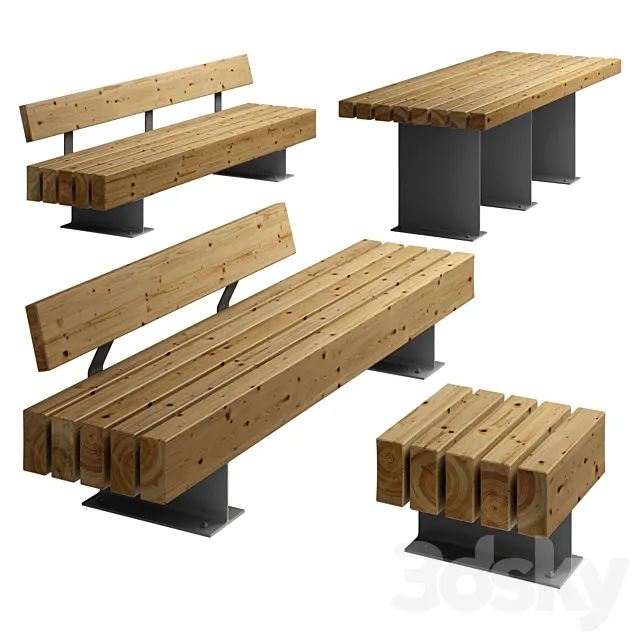 Escofet tramet 3D Model