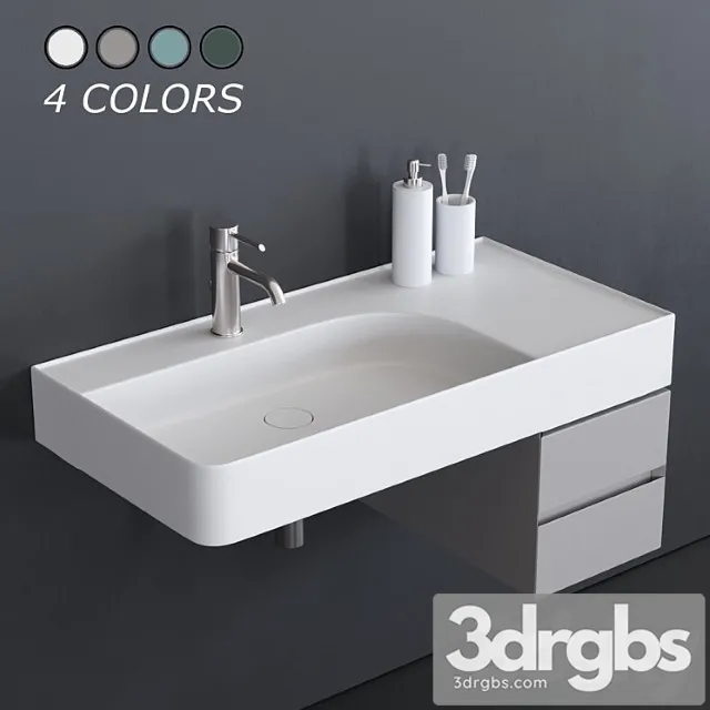 Esedra by Sdr Ceramiche Revolution 3D Model Free