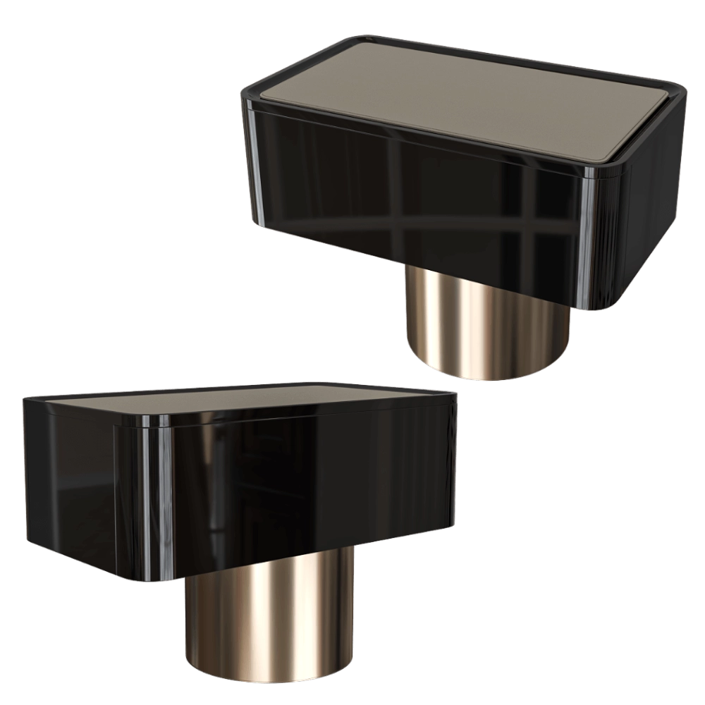 Esedra Design  - Bedside table Atos 3D Model