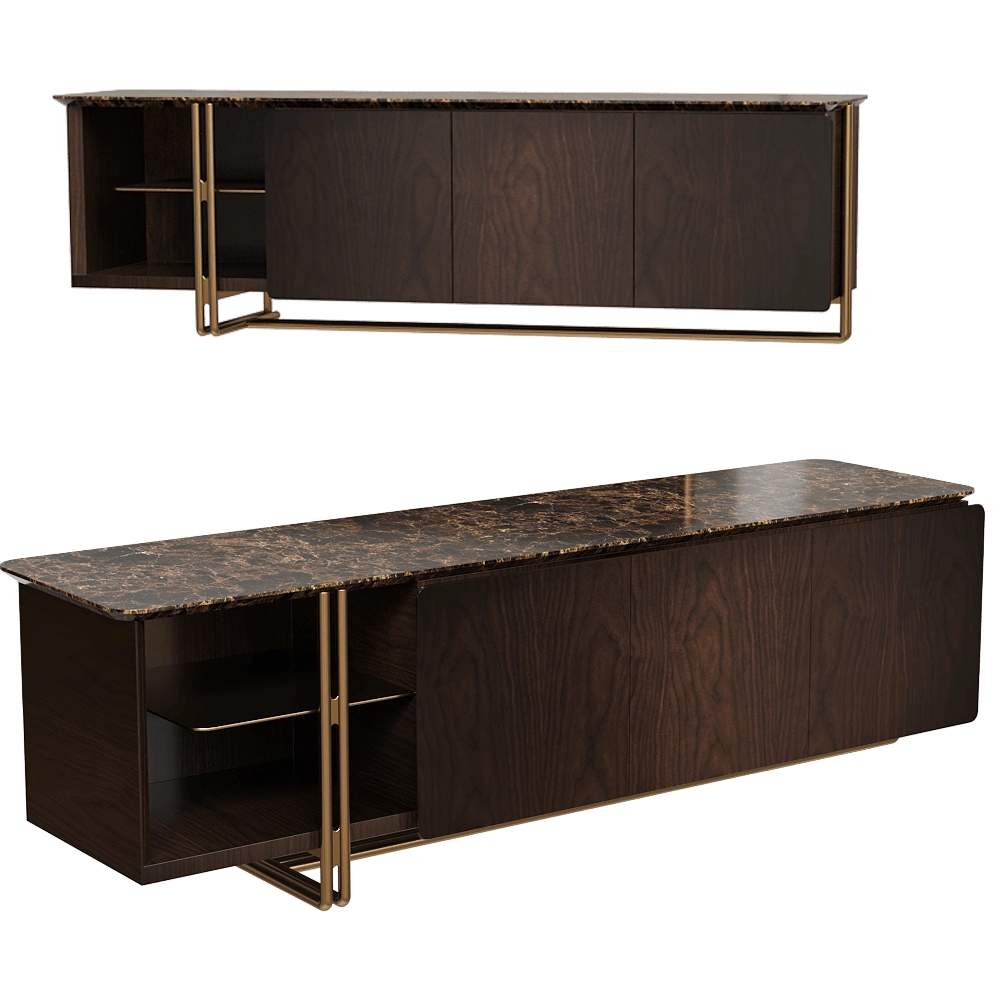 Esedra Design  - Buffet APOTEMA 3D Model