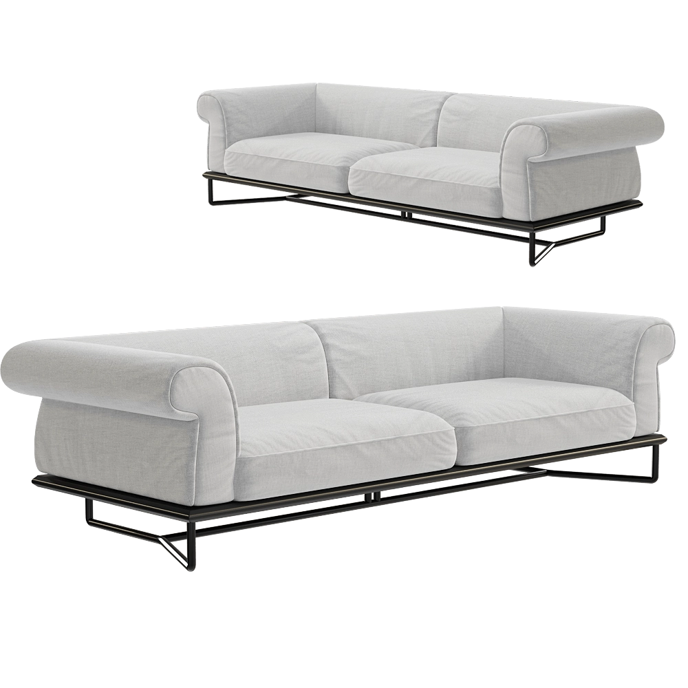 Esedra Design  - Sofa Vivaldi 3D Model