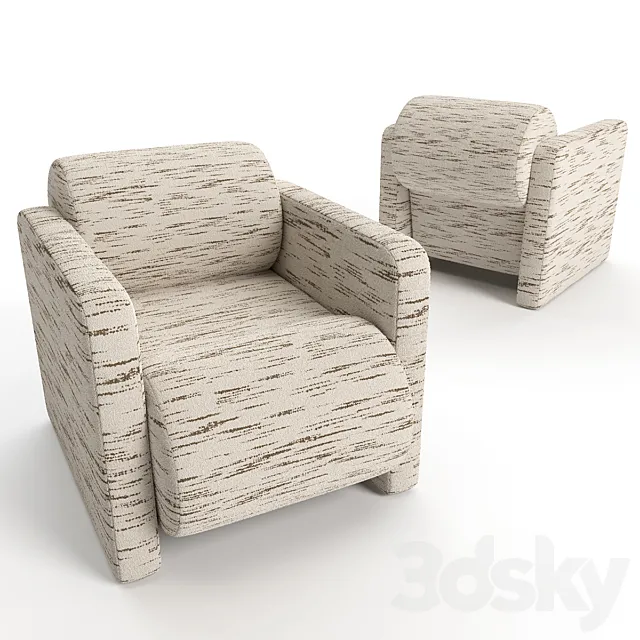 Esfera club chair 3D Model