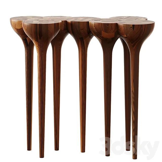 ESGRIMAS CONSOLE 7 LEGS 3D Model