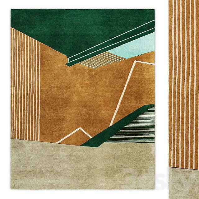 Espace Rug Toulemonde Bochart 3D Model