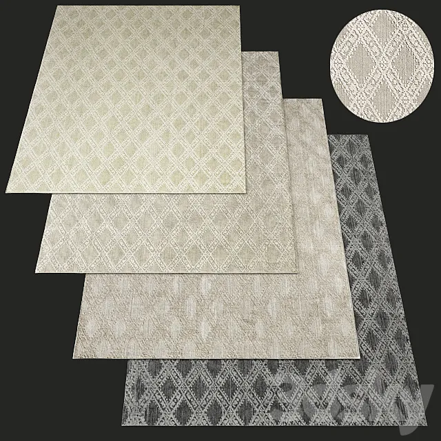 Espaldar Rug RH 3D Model