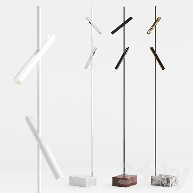 Esprit double floor by Kreon Floor lamp Free Download
