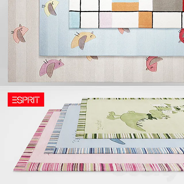 Esprit Kids Rugs 3D Model