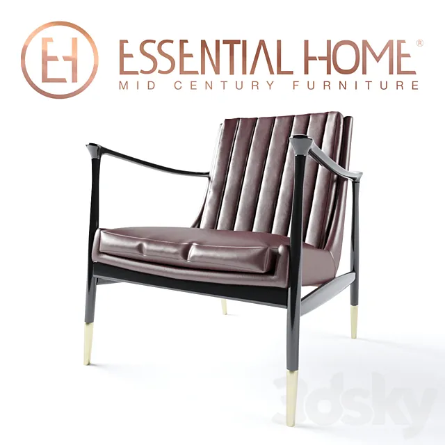 Essantial Home - Hudson Armchair 3DModel