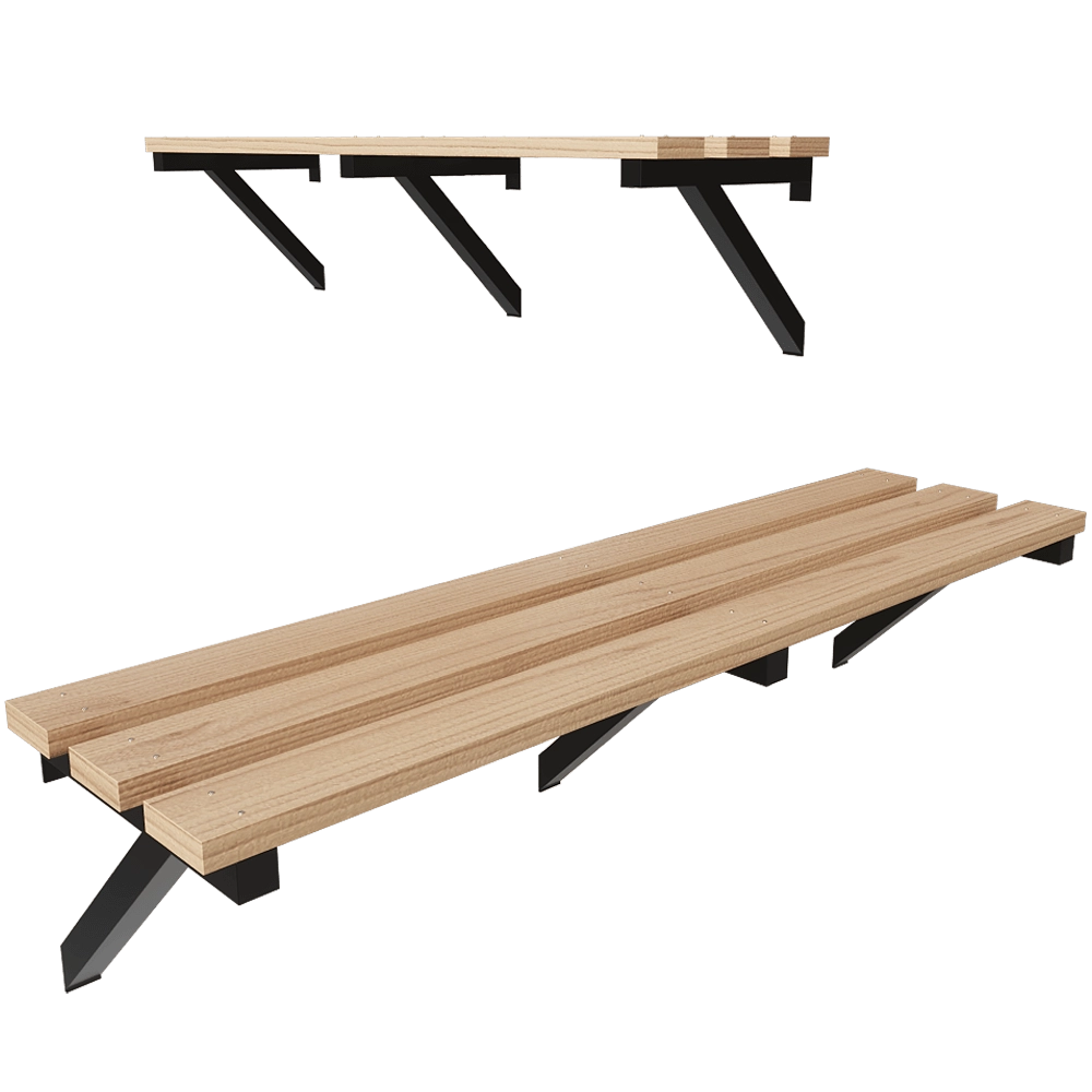 Essem Design  - Bench 67 3D Model