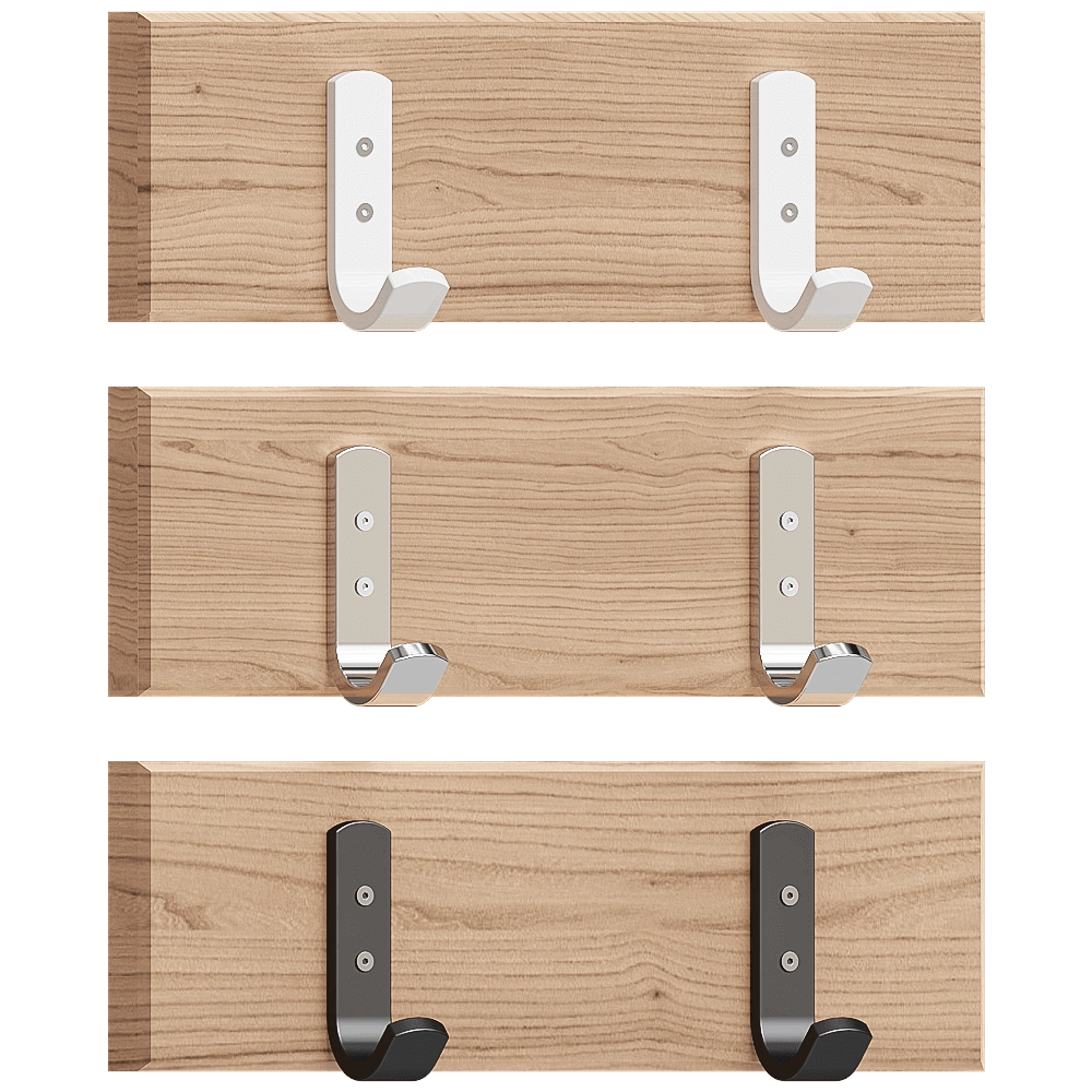 Essem Design  - Hook Strip 1 3D Model