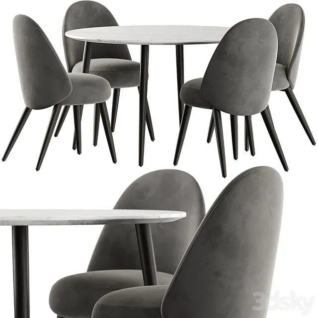 Esstisch Chantilly table and Identites chairs Free Download