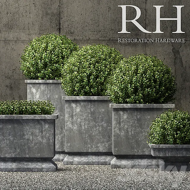estate zinc footed planters Free Download