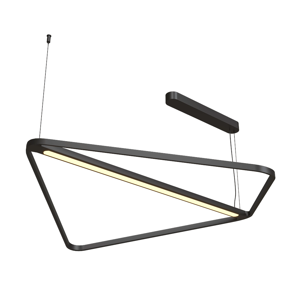 Estel Group - Ceiling lamp KI004 - Square Hanged naked kite 3D Model