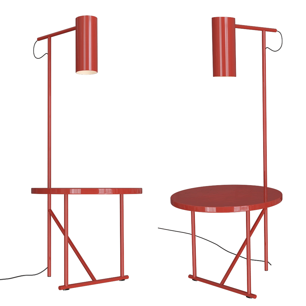 Estel Group - Table with light Lucignolo 3D Model