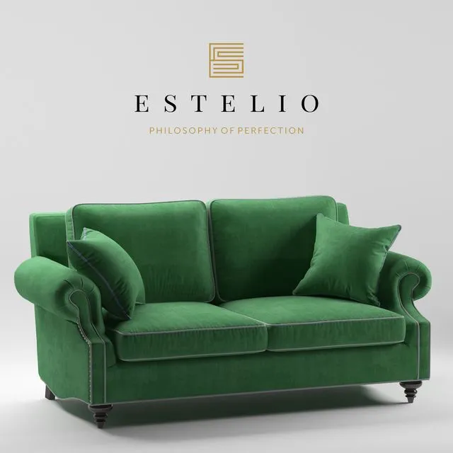 Estelio Evogue sofa 3D Model