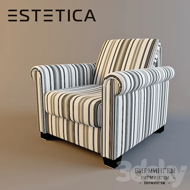 ESTENICA chair Birmingham 3DModel