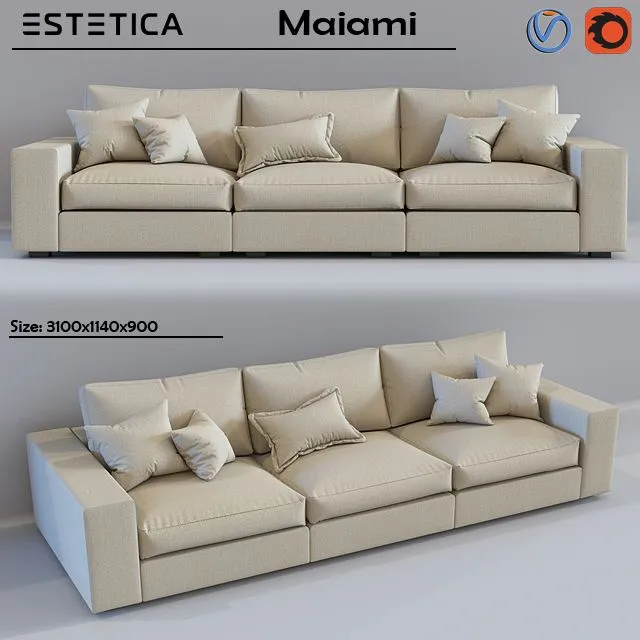 Estetica Maiami 3D Model
