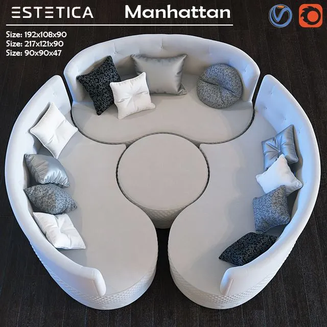 Estetica Manhattan 3D Model