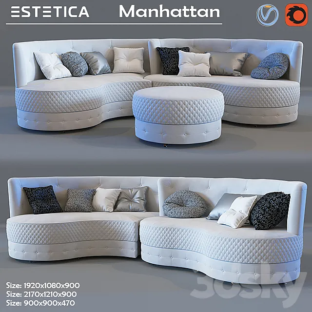 Estetica Manhattan 3D Model