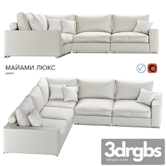 Estetica miami lux corner modern