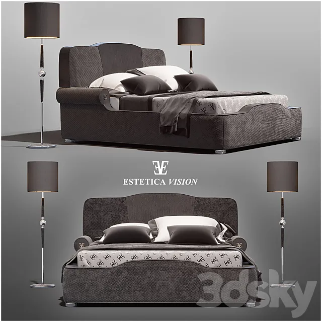 Estetica Palladium Bed 3DModel