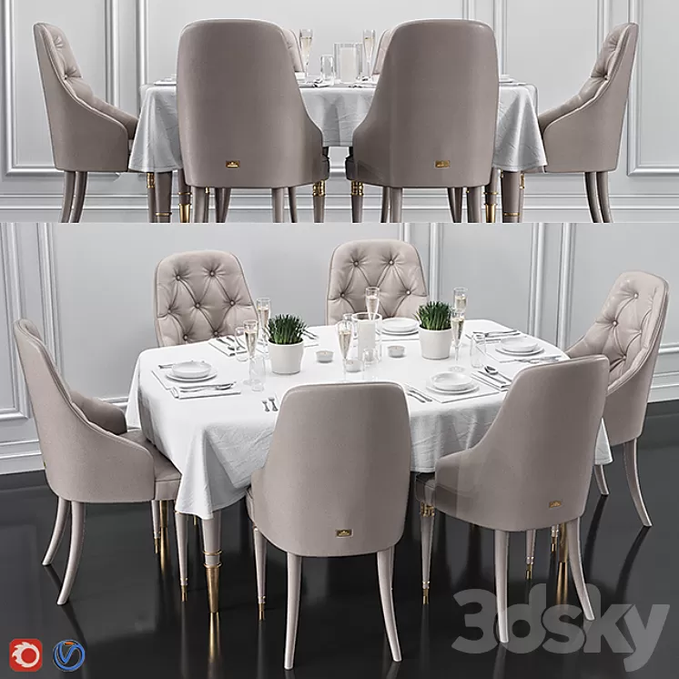 ESTETICA Verona set 3D Model