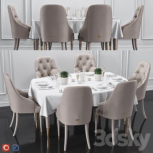 ESTETICA Verona set 3DModel