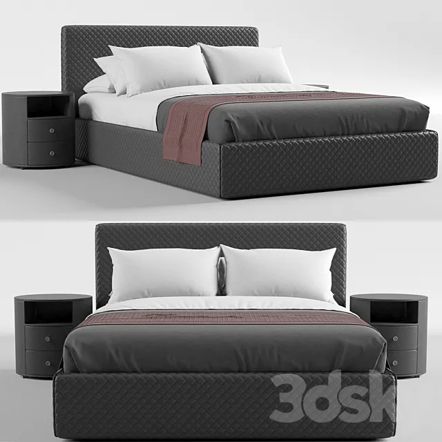 Estetica Vision Nice Two Bed 3DModel