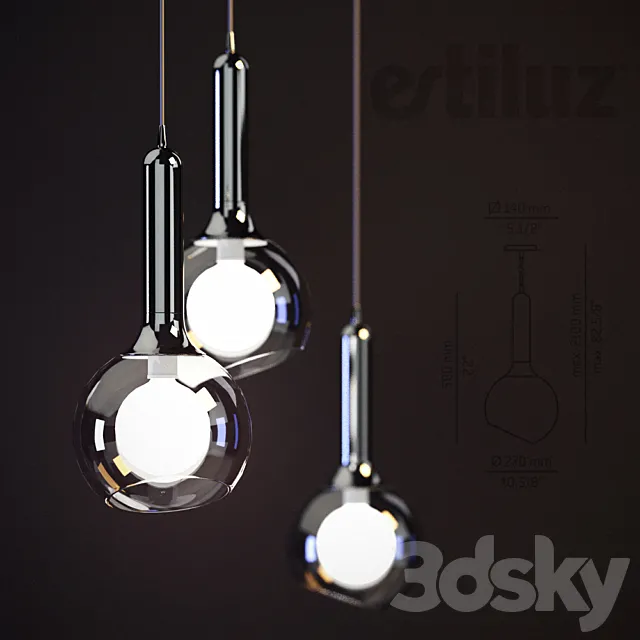 Estiluz _ LUCK T-2443 3DModel