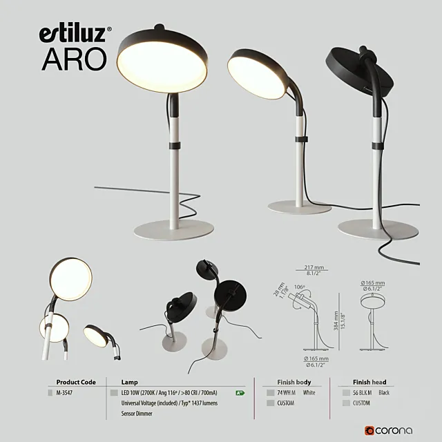 Estiluz Aro 3547 3D Model