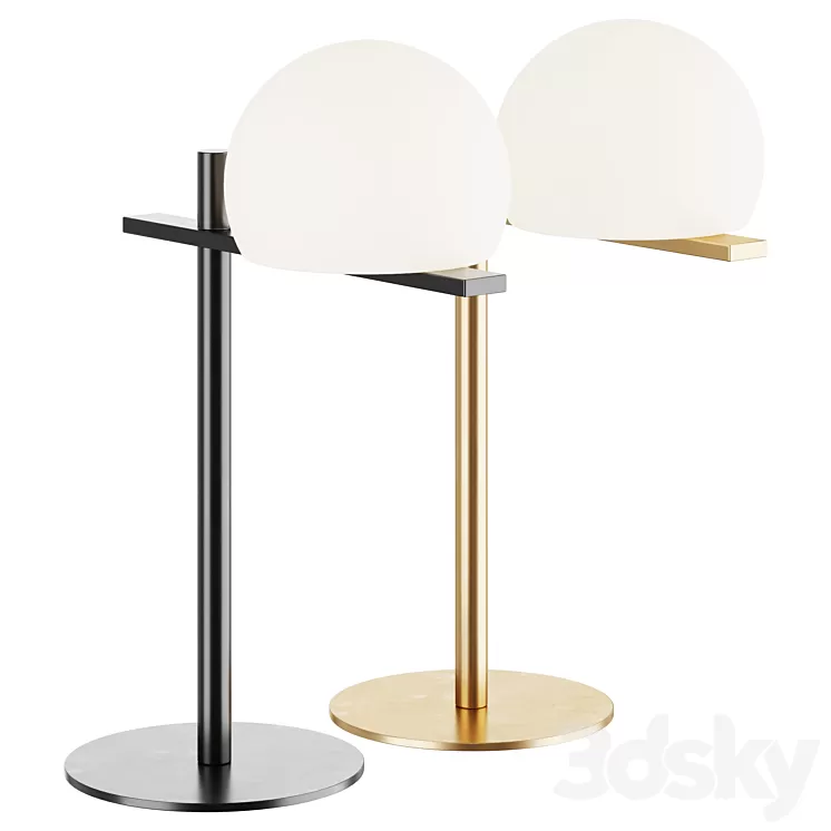 ESTILUZ CIRC TABLE LAMP 3D Model Free