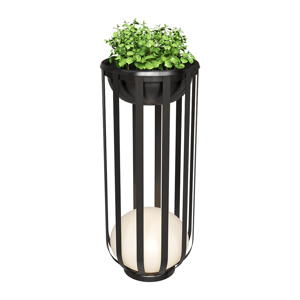 ESTILUZ - Floor lamp Bols P-4027X 3D Model