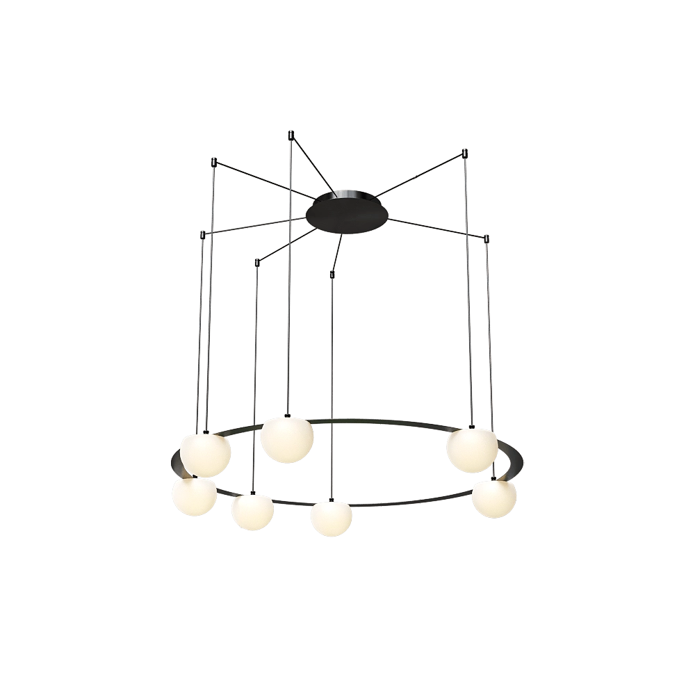 ESTILUZ - Suspension lamp Circ T-3816 3D Model