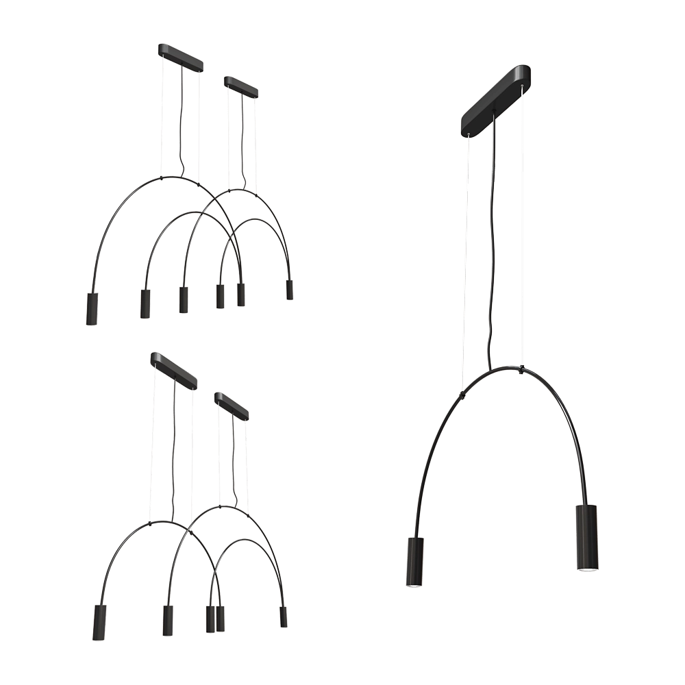 ESTILUZ - Suspension lamp Volta 3D Model