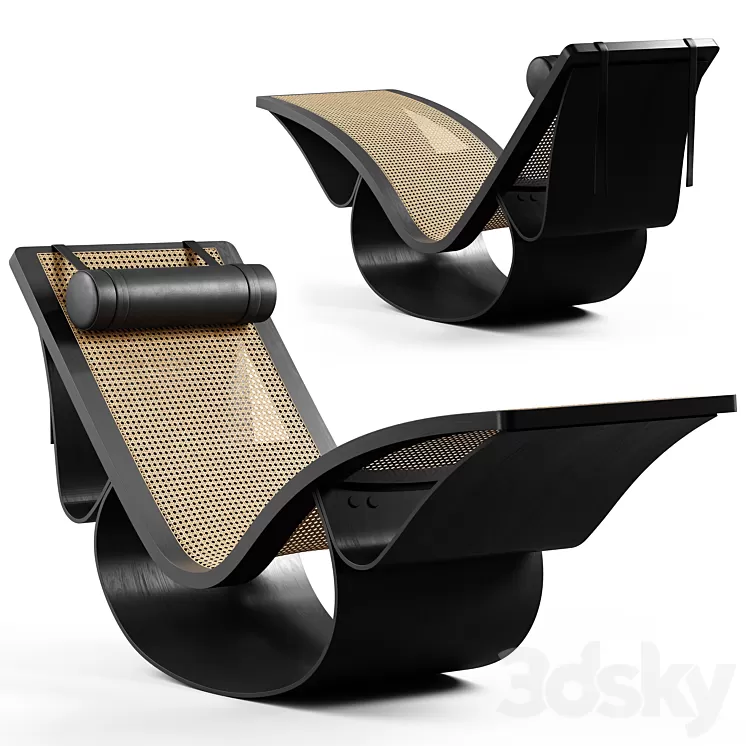 Etel Design - Rio Rocking Chair 3D Model Free