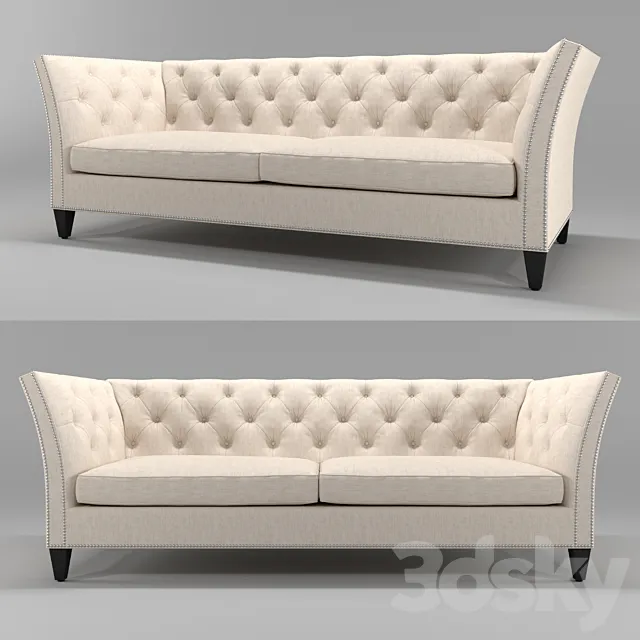 Ethan Allen Shelton Sofa 3D Model