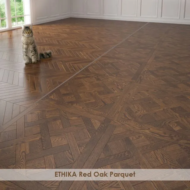 ETHIKA Red Oak Versailles 3D Model