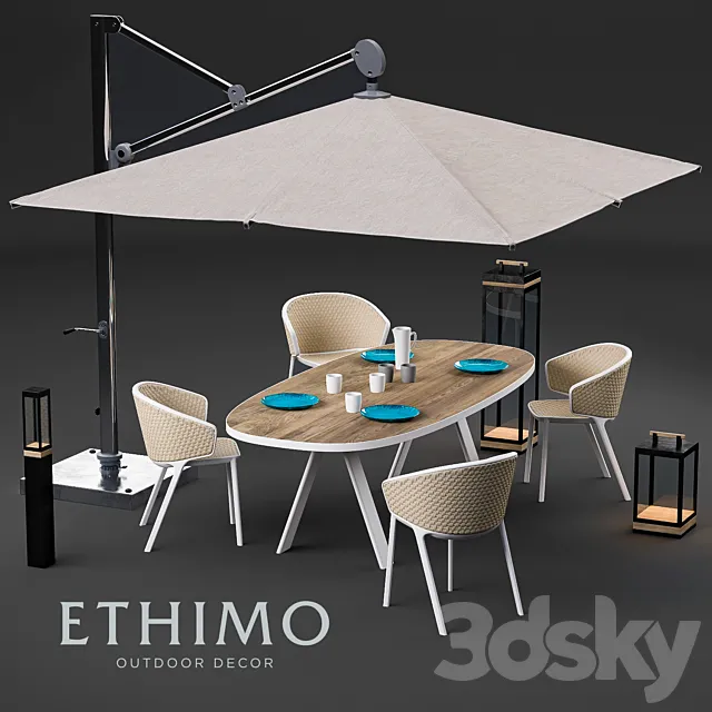 Ethimo set 3DModel